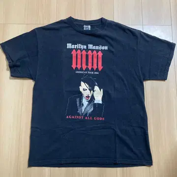 Marilyn Manson AMERICAN TOUR 2004 티셔츠