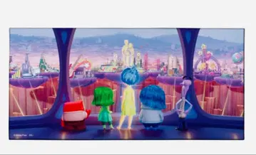 PIXAR 인사이드 헤드 캔버스 보드 H상