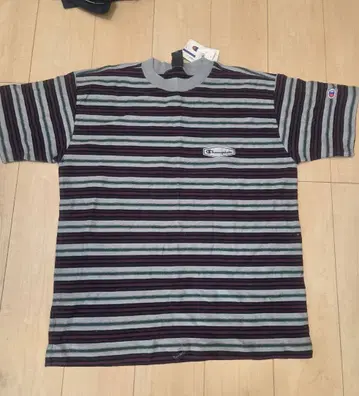 Champion 스트라이프 T셔츠