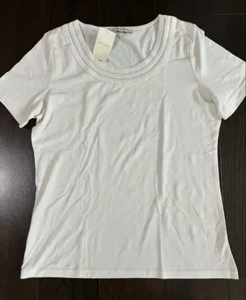 택 포함 미사용 새상품! 로라 애슐리 레이온 혼방 반팔 티셔츠