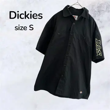 새상품급 Dickies 반팔 셔츠 S 사이즈 블랙