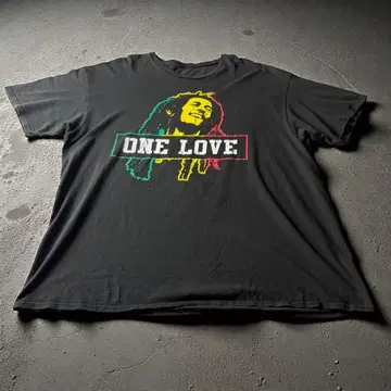 BOB MARLEY ONE LOVE 티셔츠 레게 밥 말리 XL 상당
