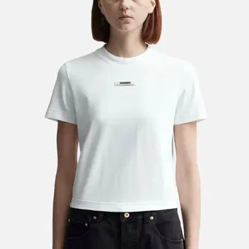 jacquemus LE TSHIRT GROS GRAIN XS