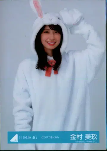 히나타자카46 2024년 신춘 아이템 카네무라 미쿠 동물 인형옷 츄
