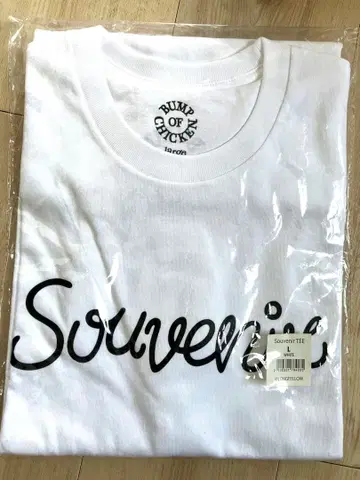 BUMP OF CHICKEN Souvenir T셔츠 화이트