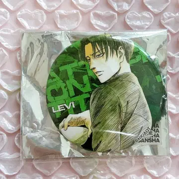 진격의 거인 리바이 WIT STUDIO 캔뱃지