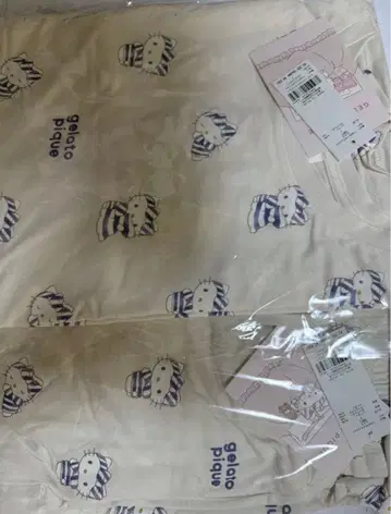 산리오 하우스 젤라또피케 헬로키티 올 패턴 롱 팬츠 상하의 세트