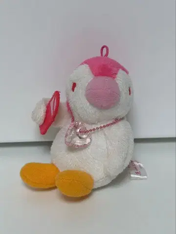 핑구 핑크 봉제 인형 키링 헤타레 핑구