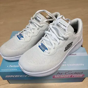 스케쳐스 스니커즈 화이트 세탁 23cm 149991 세탁 가능