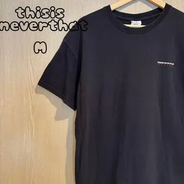 thisisneverthat 반팔 티셔츠 M 블랙