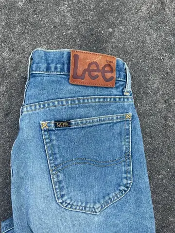 Lee 라이트 블루 스트레이트 청바지 데님 팬츠