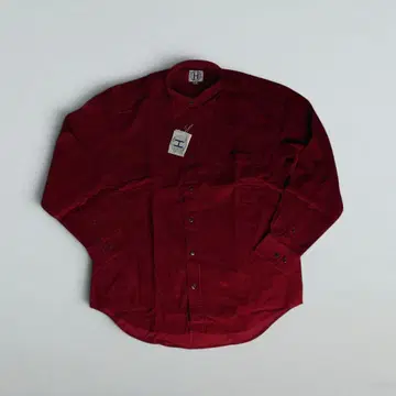 90s HILL CROP 힐 크롭 코듀로이 셔츠 보르도