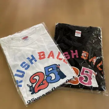 여름 페스티벌 티셔츠 RUSH BALL 러쉬볼 2023 M 2장 세트