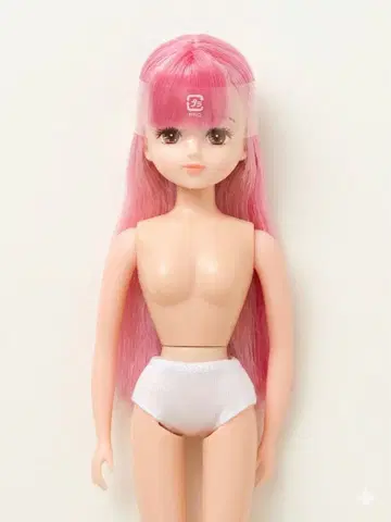 리카짱 캐슬제 팔레트F 핑크 헤어 믹스 세미롱 스트레이트