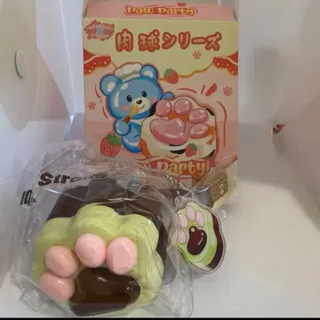 새상품 문청 롱 스퀴즈 육구 시리즈 곰돌이 블라인드 박스