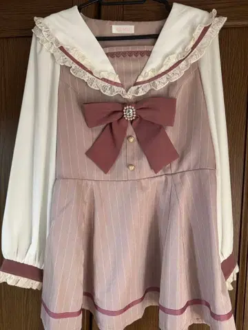 리즈리사 LIZLISA 세일러 카라 셋업