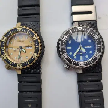 SEIKO 다이버 워치 2개 세트