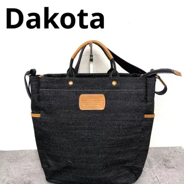 265 Dakota 다크 데님 토트백 숄더 끈 포함