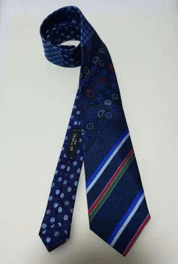 ETRO Milano 패치워크풍 넥타이