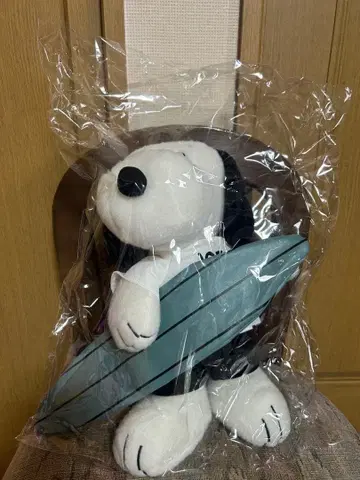 [레어] 하와이 한정판 스누피 서핑 봉제 인형
