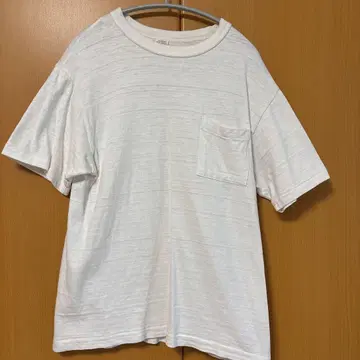 WAREHOUSE 화이트 T셔츠 M 사이즈