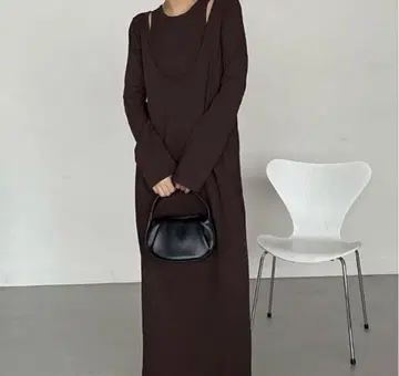 카프리슈 레마쥬 2set U넥 원피스
