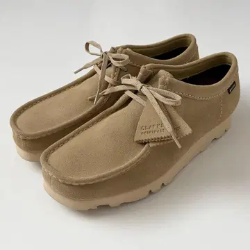 미사용 Clarks 왈라비 GTX GORE-TEX 스웨이드 가죽 부츠