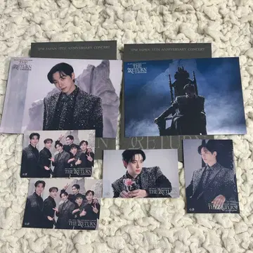 2PM 도쿄돔 THE RETURN 준호 트레이딩 카드 스티커