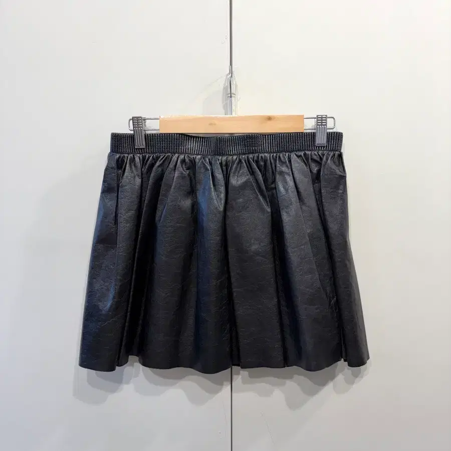 Ann Demeulemeester Grey Leather Fur Skirt | Bunjang Global
