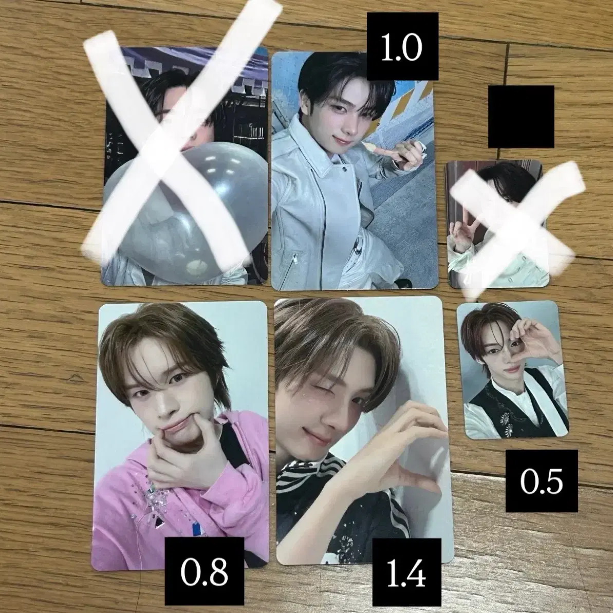 NCT WISH Steady China QQ Music QQ Music photocard Sakuya 4 types