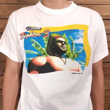 90s 싱글 스티치 SEGA 버추어 파이터 3 제프리 T셔츠