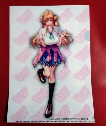 아마카노 3 모에페디아 한정판 클리어 파일 야나기키 요무