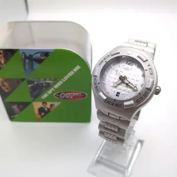 [ 레어 ] Swatch 007 콜라보 손목시계 나를 사랑한 스파이