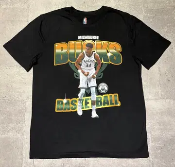야니스 아데토쿤보 밀워키 벅스 NBA 티셔츠 구제 의류 US