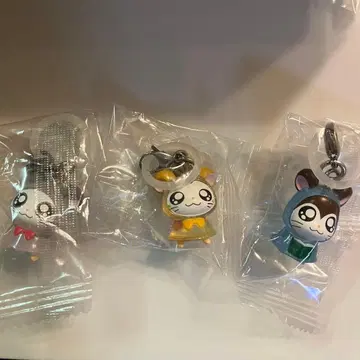 방가방가 햄토리 메지루시 액세서리 3종