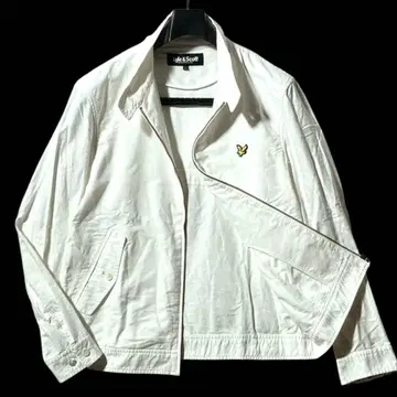 Lyle&Scott 소매 뒷면 페이즐리 스윙탑 해링턴 자켓 L