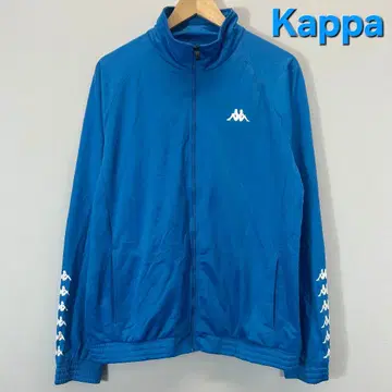 [Kappa] 트랙 자켓 저지 스포츠 로고 XL 블루