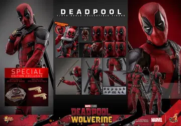 보너스 액세서리판 HOTTOYS 데드풀 & 울버린 데드풀
