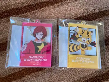 DIGIMON BEATBREAK 아크릴 키링 사쿠야 레나 세트