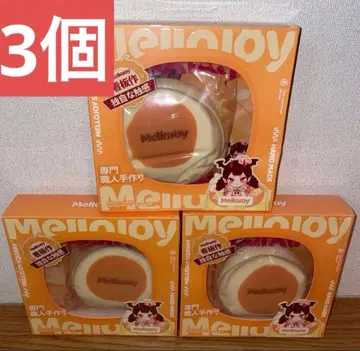 Mellojoy 럭셔리 수플레 3개 세트 미개봉 새상품 스퀴즈 멜로조이