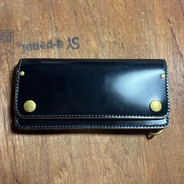 MAGU KING FACTORY 일본산 풀 코도반 롱 지갑