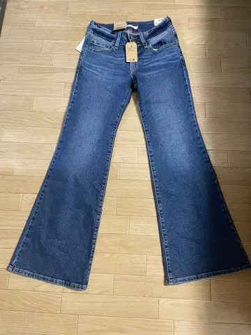 Levi's 부츠컷 데님 MF 사이즈 다크 블루
