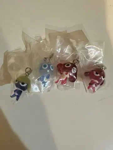 개구리 중사 케로로 메지루시 액세서리 4개 세트
