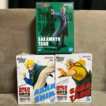 SAKAMOTO DAYS 사카모토 타로 아사쿠라 신 피규어 3체 세트