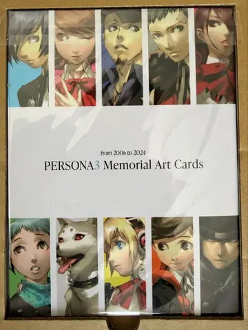 PERSONA 3 메모리얼 아트 카드 (미개봉품)
