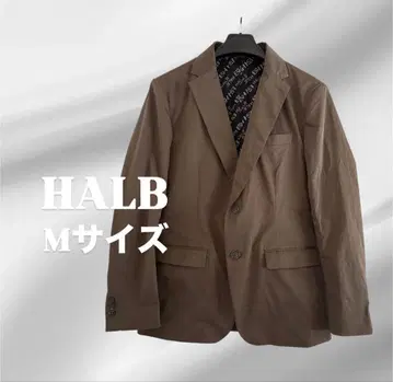 [레어] HALB 하르프 테일러드 자켓 메쉬 안감 로고 M상당