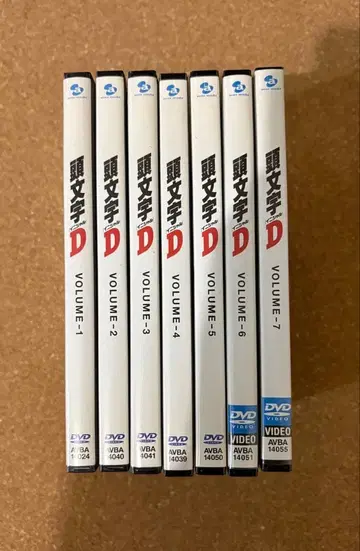 이니셜 D DVD 전권 세트