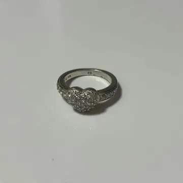 SILVER 925 하트 반지 10호
