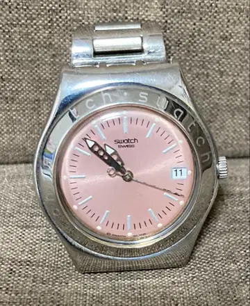 새상품급 작동품 Swatch 스와치 아이러니 YLS405G 손목시계