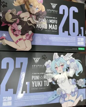 [새상품 미조립] 코토부키야 메가미 디바이스 푸니모후 블랙 마오 설투
